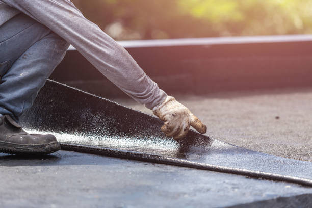 Professional Crawl Space Encapsulation technician working in Brandamore, PA